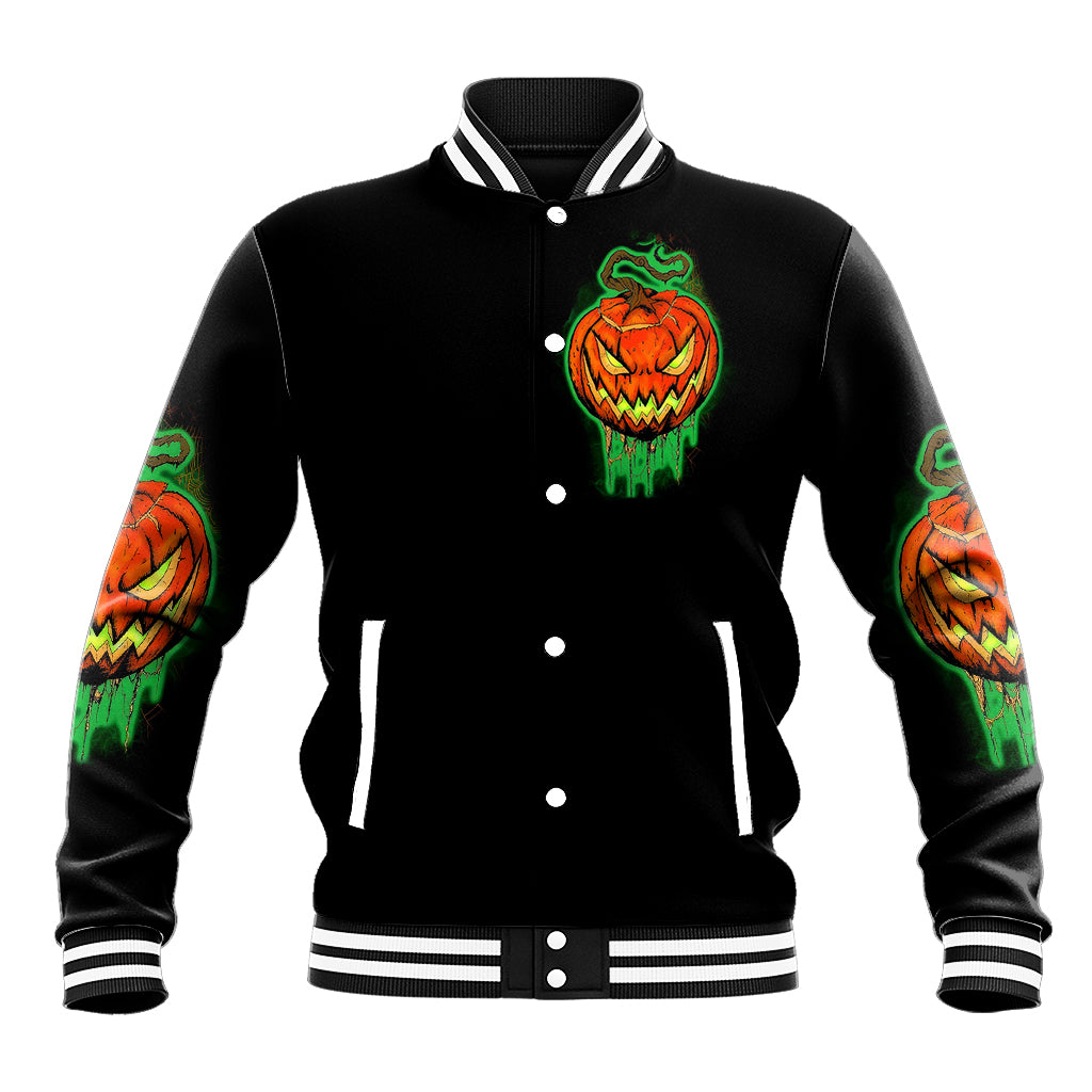 Jack O Lantern Skull Baseball Jacket I Smell Children - Wonder Print Shop