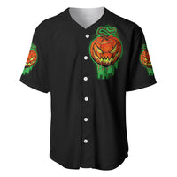Jack O Lantern Skull Baseball Jersey I Smell Children - Wonder Print Shop