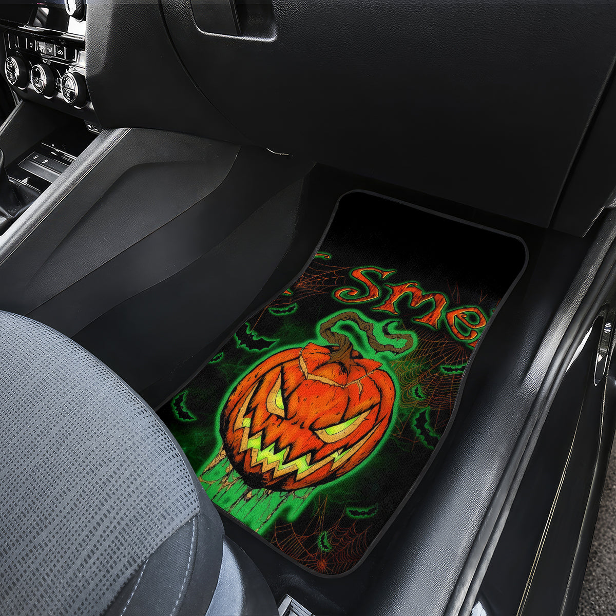 Jack O Lantern Skull Car Mats I Smell Children - Wonder Print Shop