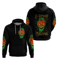 Jack O Lantern Skull Hoodie I Smell Children - Wonder Print Shop