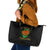Jack O Lantern Skull Leather Tote Bag I Smell Children - Wonder Print Shop