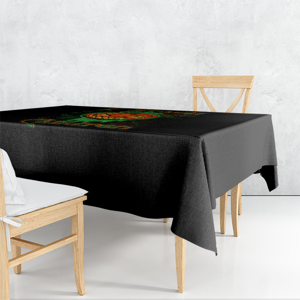 Jack O Lantern Skull Tablecloth I Smell Children - Wonder Print Shop