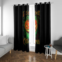 Jack O Lantern Skull Window Curtain I Smell Children - Wonder Print Shop