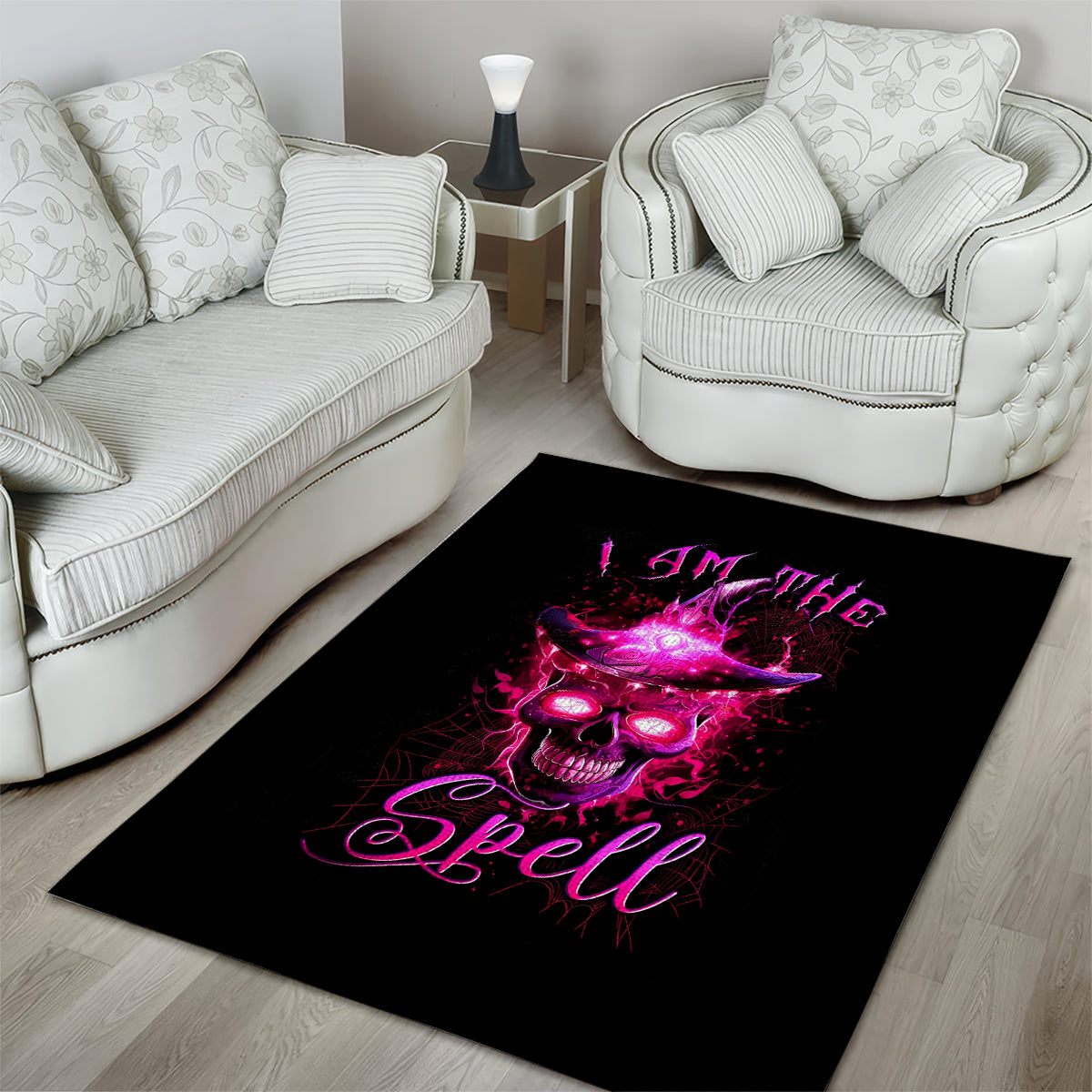 Witch Skull Area Rug Iam The Spell - Wonder Print Shop