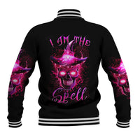 Witch Skull Baseball Jacket Iam The Spell - Wonder Print Shop