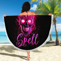 Witch Skull Beach Blanket Iam The Spell - Wonder Print Shop