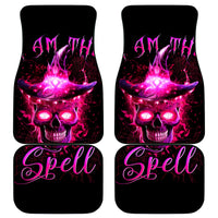 Witch Skull Car Mats Iam The Spell - Wonder Print Shop