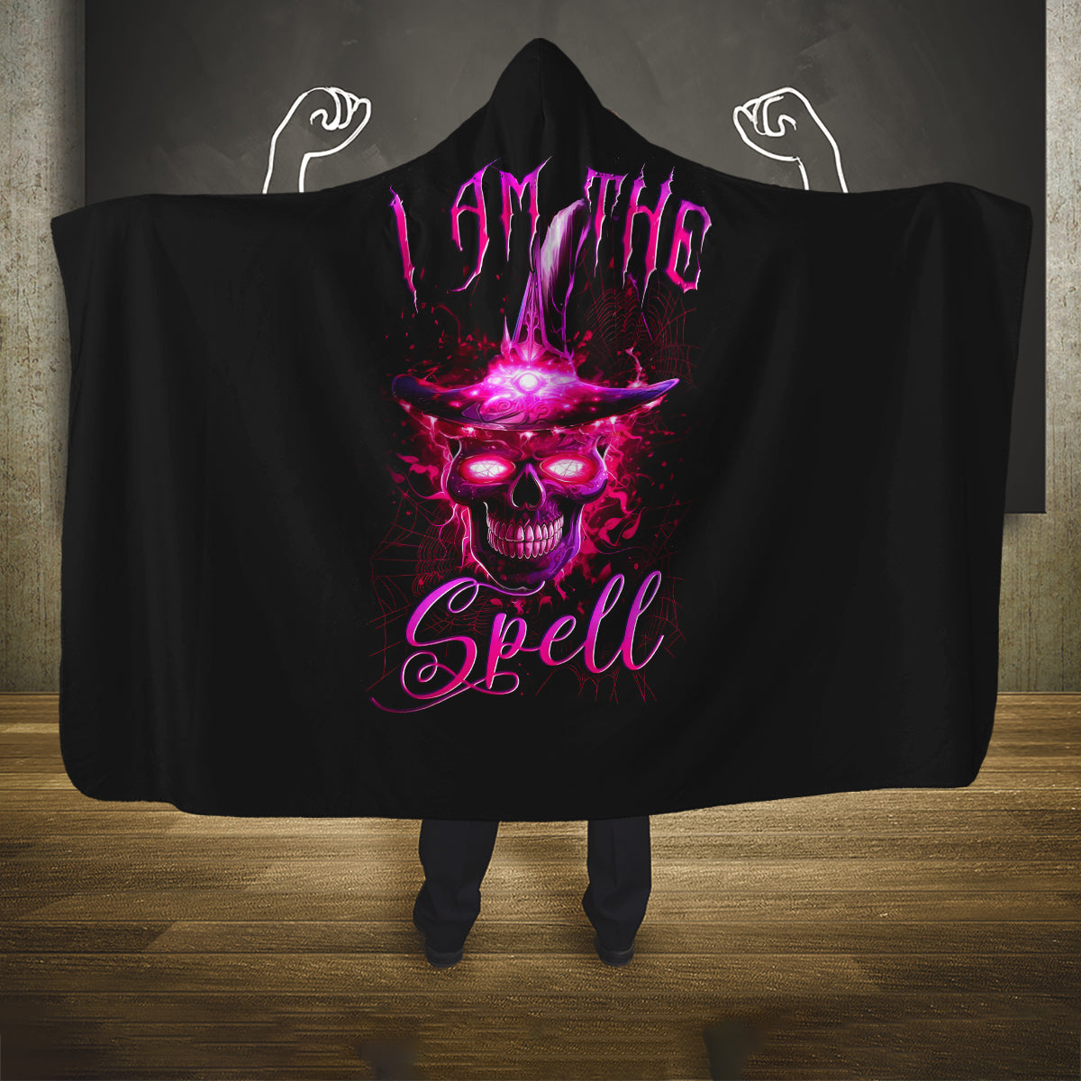 witch-skull-hooded-blanket-iam-the-spell