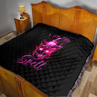 Witch Skull Quilt Iam The Spell - Wonder Print Shop