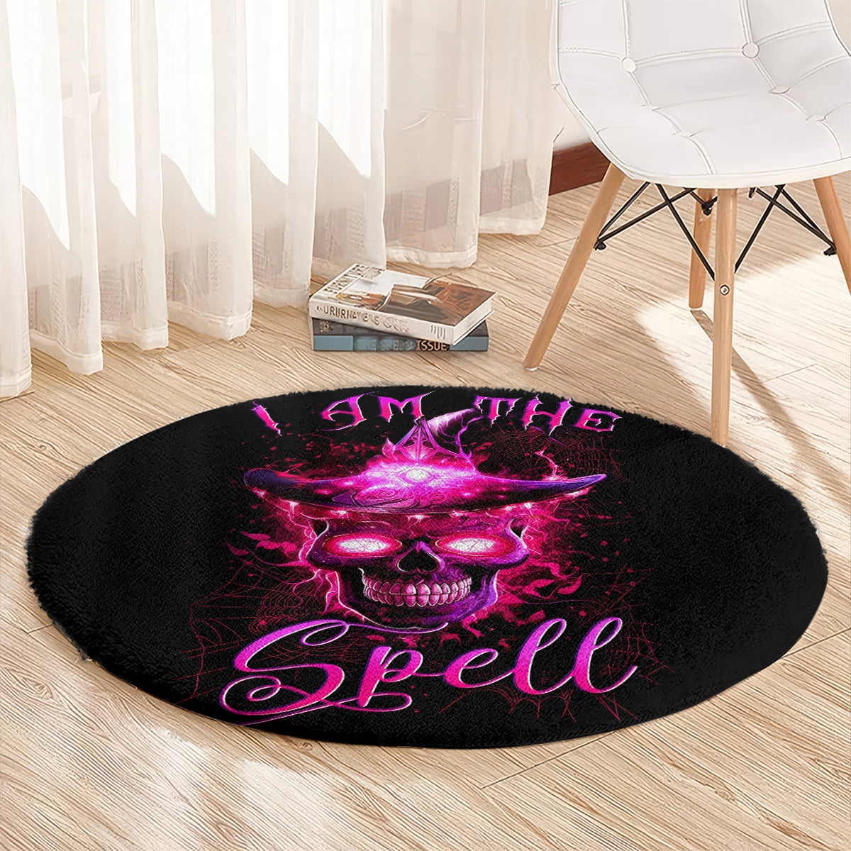 witch-skull-round-carpet-iam-the-spell