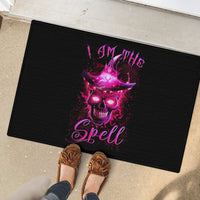 Witch Skull Rubber Doormat Iam The Spell - Wonder Print Shop