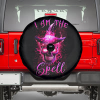 Witch Skull Spare Tire Cover Iam The Spell - Wonder Print Shop