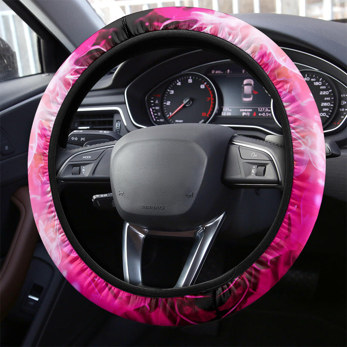 Witch Skull Steering Wheel Cover Iam The Spell - Wonder Print Shop