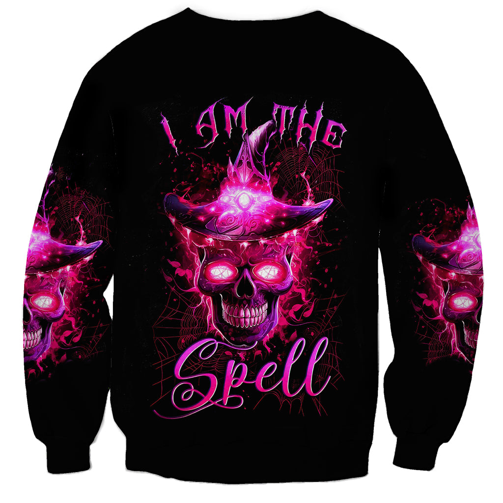 Witch Skull Sweatshirt Iam The Spell - Wonder Print Shop