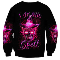 Witch Skull Sweatshirt Iam The Spell - Wonder Print Shop