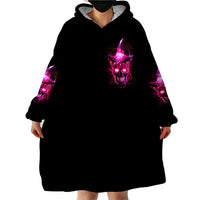 Witch Skull Wearable Blanket Hoodie Iam The Spell - Wonder Print Shop