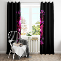 Witch Skull Window Curtain Iam The Spell - Wonder Print Shop