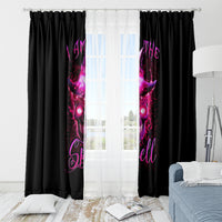 Witch Skull Window Curtain Iam The Spell - Wonder Print Shop