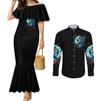 fairy-skull-couples-matching-mermaid-dress-and-long-sleeve-button-shirts-just-the-woman-who-loves-skull-and-tattoo