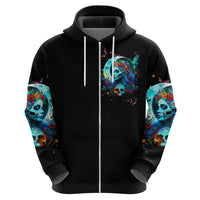 Fairy Skull Hoodie Just The Woman Who Loves Skull And Tattoo - Wonder Print Shop