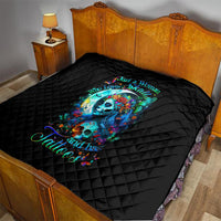 Fairy Skull Quilt Just The Woman Who Loves Skull And Tattoo - Wonder Print Shop