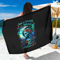 Fairy Skull Sarong Just The Woman Who Loves Skull And Tattoo - Wonder Print Shop