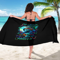 Fairy Skull Sarong Just The Woman Who Loves Skull And Tattoo - Wonder Print Shop