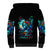 Fairy Skull Sherpa Hoodie Just The Woman Who Loves Skull And Tattoo - Wonder Print Shop