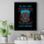 Tiki Skull Canvas Wall Art I Give A Fuck Is Broken But My Go Fuck Yourself - Wonder Print Shop