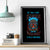 Tiki Skull Canvas Wall Art I Give A Fuck Is Broken But My Go Fuck Yourself - Wonder Print Shop