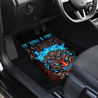 Tiki Skull Car Mats I Give A Fuck Is Broken But My Go Fuck Yourself - Wonder Print Shop