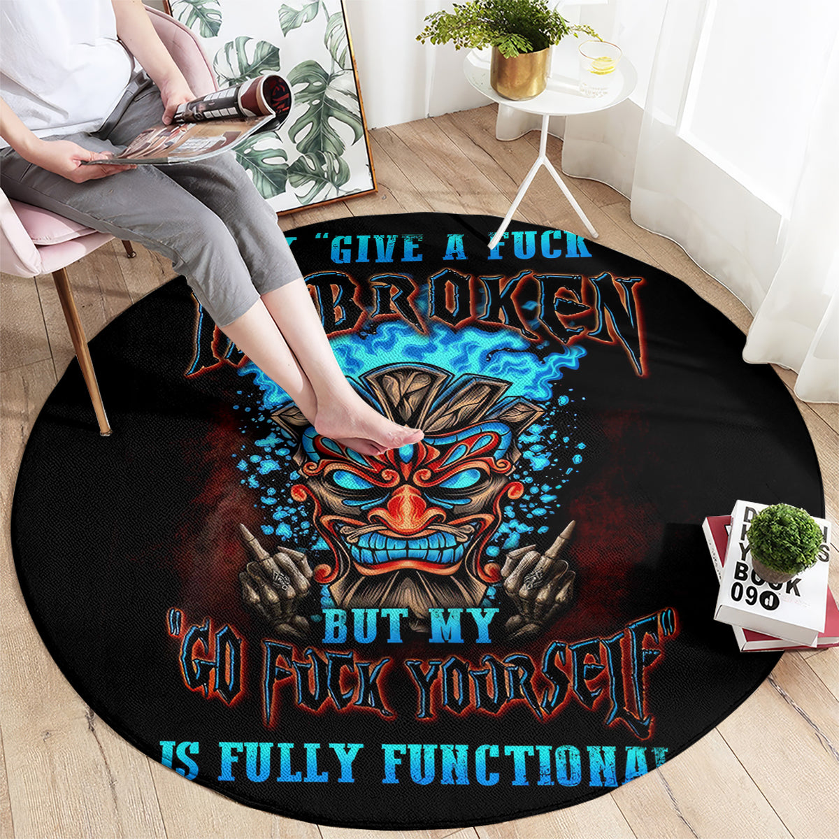 tiki-skull-round-carpet-i-give-a-fuck-is-broken-but-my-go-fuck-yourself