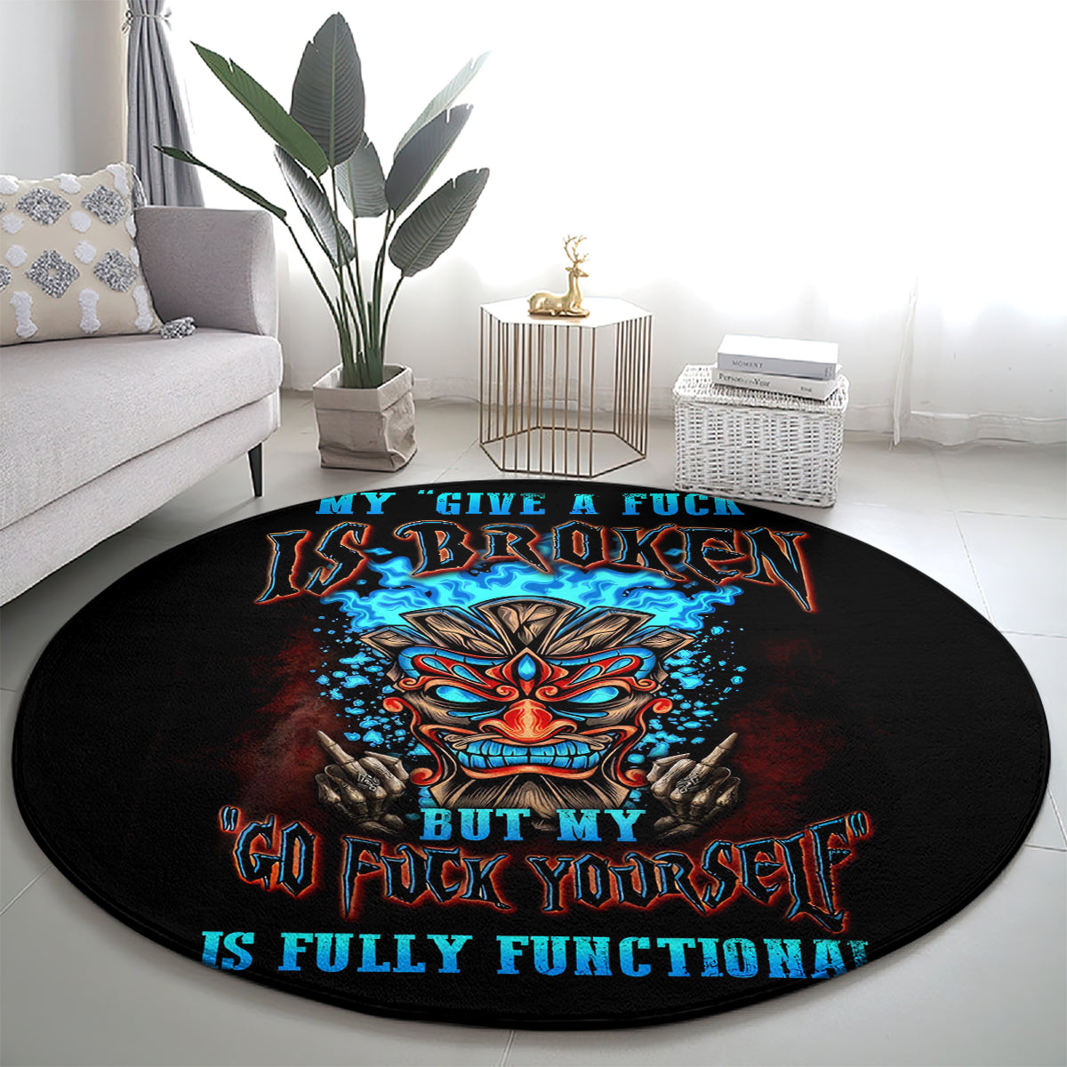 tiki-skull-round-carpet-i-give-a-fuck-is-broken-but-my-go-fuck-yourself