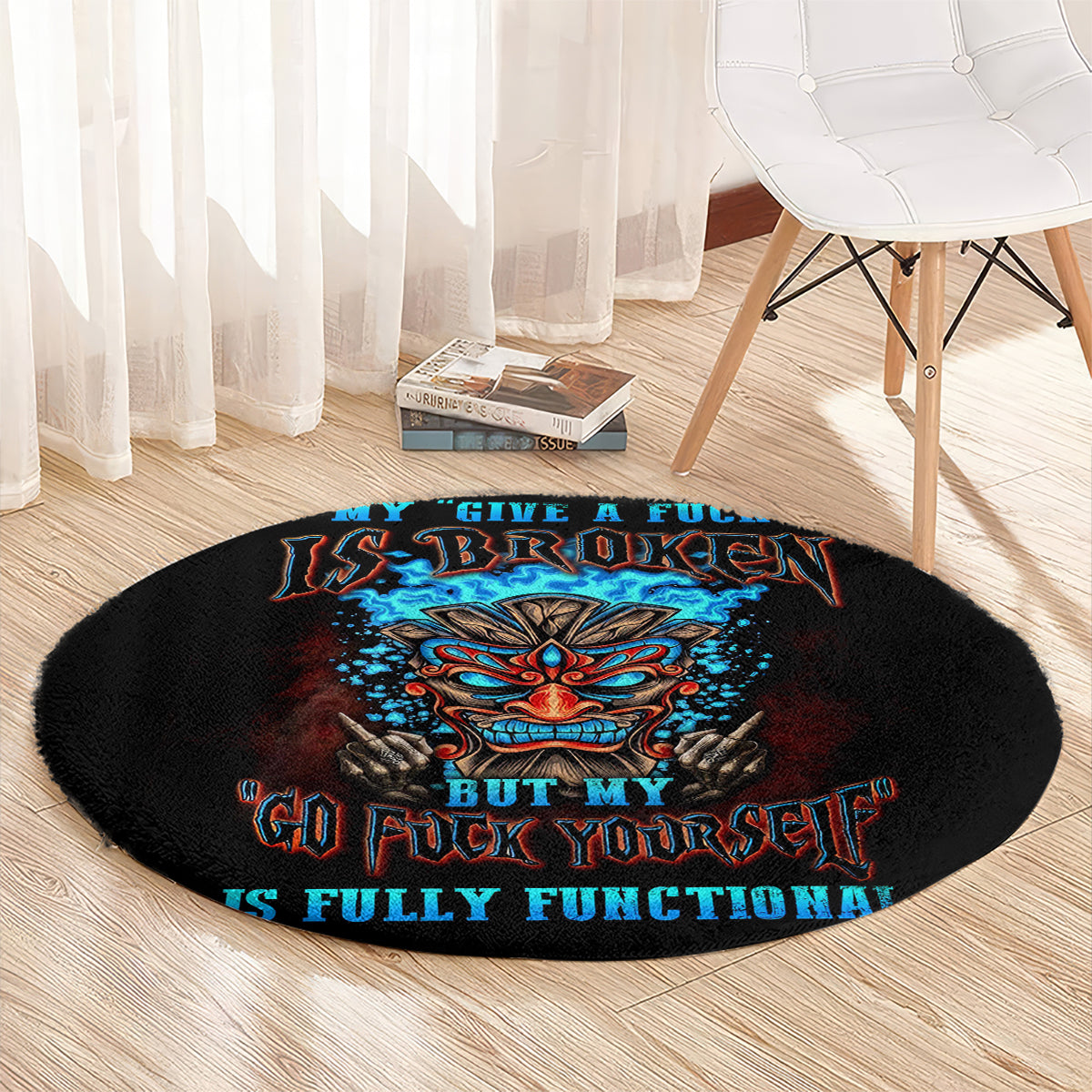 tiki-skull-round-carpet-i-give-a-fuck-is-broken-but-my-go-fuck-yourself