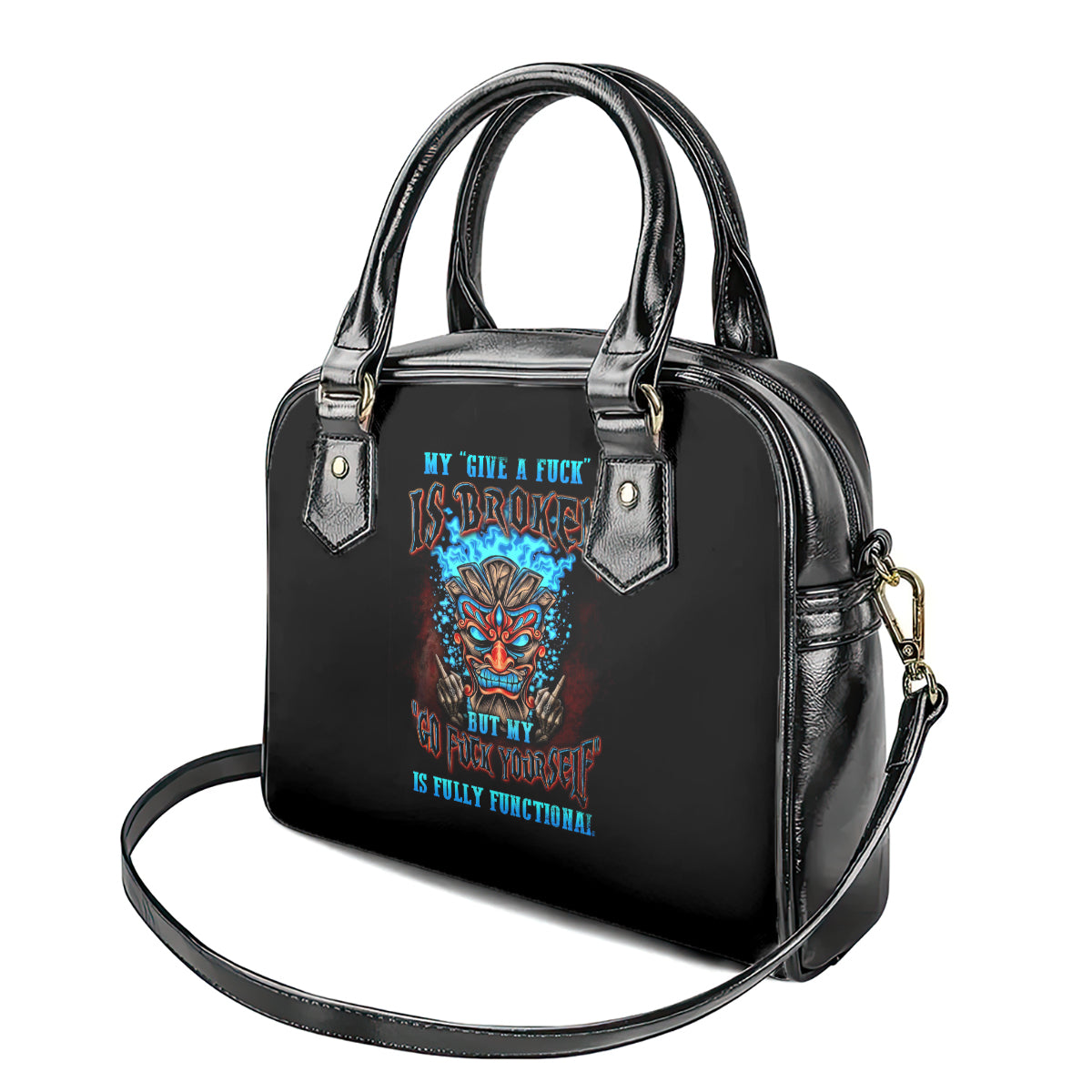 tiki-skull-shoulder-handbag-i-give-a-fuck-is-broken-but-my-go-fuck-yourself
