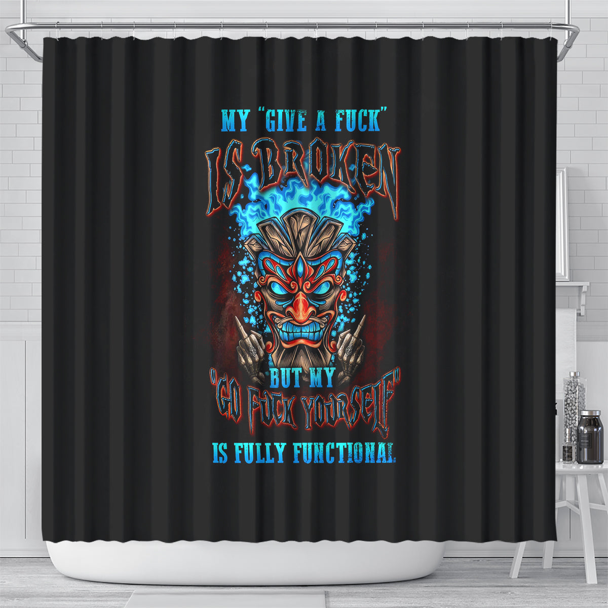 tiki-skull-shower-curtain-i-give-a-fuck-is-broken-but-my-go-fuck-yourself