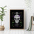 Cat Skull Canvas Wall Art Purr Evill - Wonder Print Shop