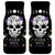 Cat Skull Car Mats Purr Evill - Wonder Print Shop