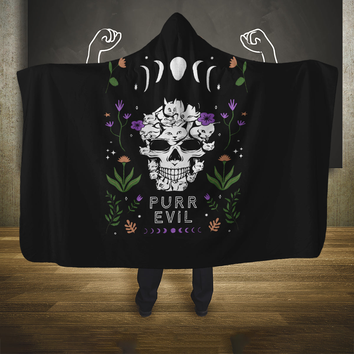 cat-skull-hooded-blanket-purr-evill