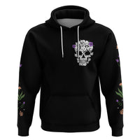 Cat Skull Hoodie Purr Evill - Wonder Print Shop