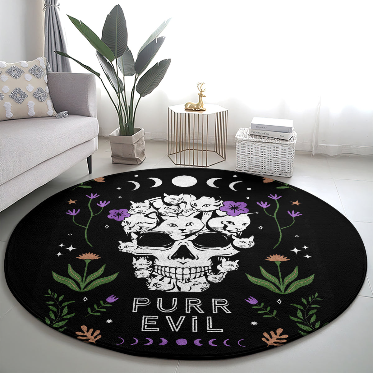 cat-skull-round-carpet-purr-evill