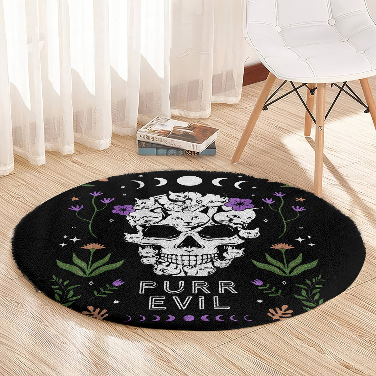 cat-skull-round-carpet-purr-evill