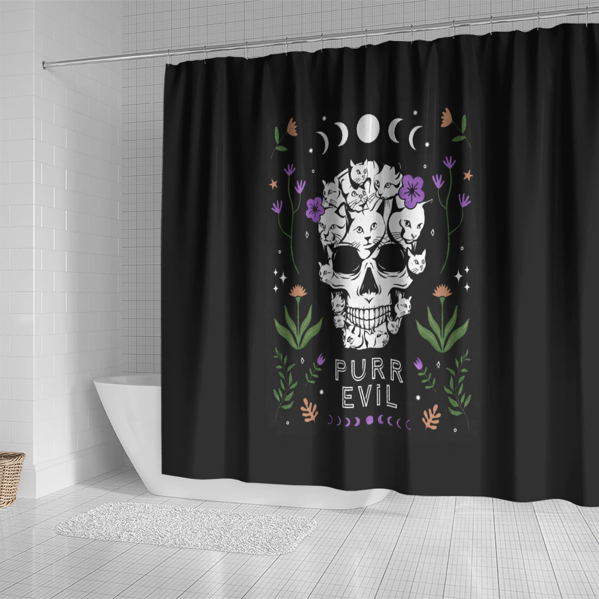cat-skull-shower-curtain-purr-evill