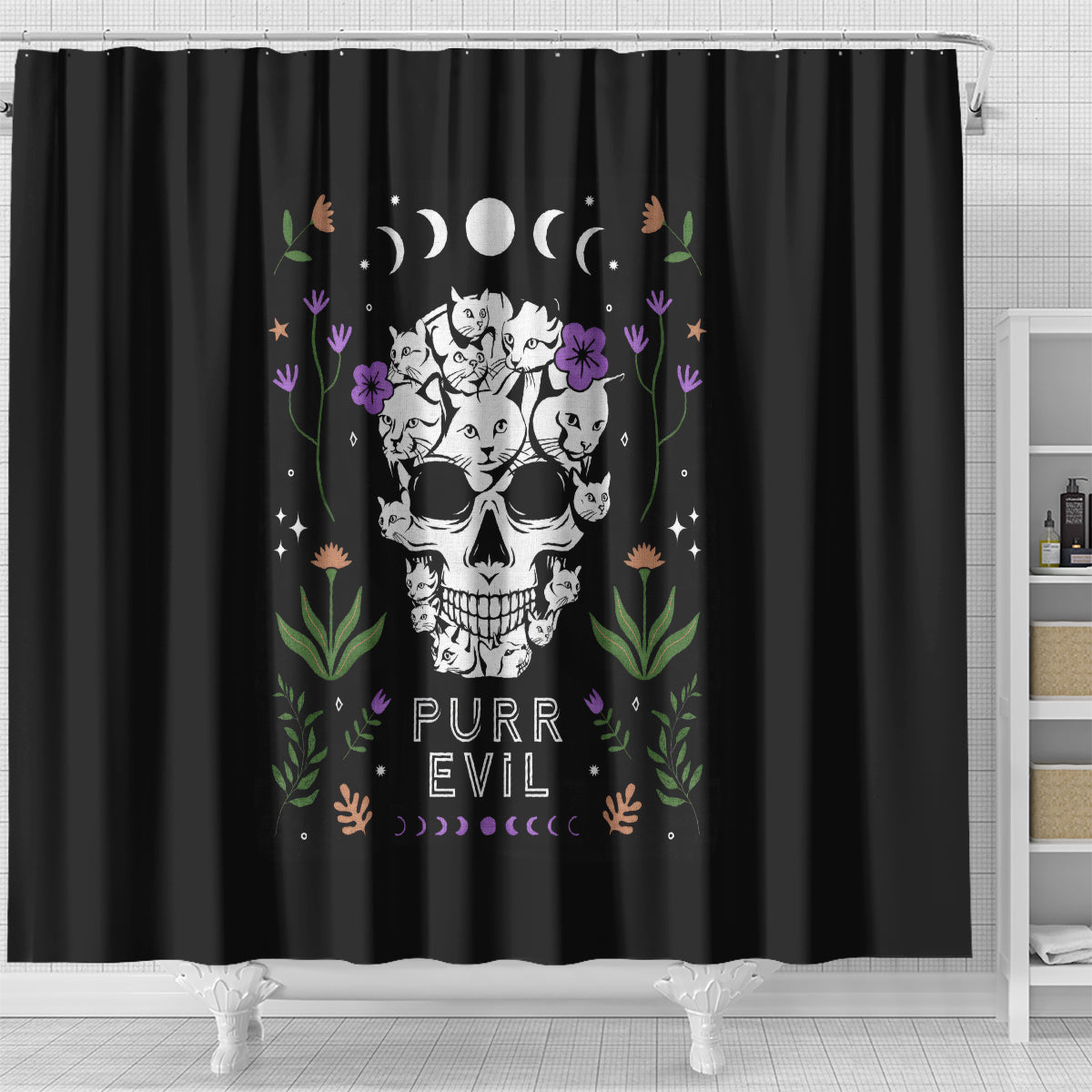 cat-skull-shower-curtain-purr-evill