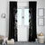 Cat Skull Window Curtain Purr Evill - Wonder Print Shop