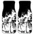 Fire Skull Car Mats Scream In Fire - Wonder Print Shop