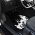 Fire Skull Car Mats Scream In Fire - Wonder Print Shop