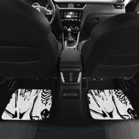 Fire Skull Car Mats Scream In Fire - Wonder Print Shop
