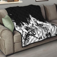 Fire Skull Quilt Scream In Fire - Wonder Print Shop