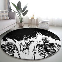 fire-skull-round-carpet-scream-in-fire